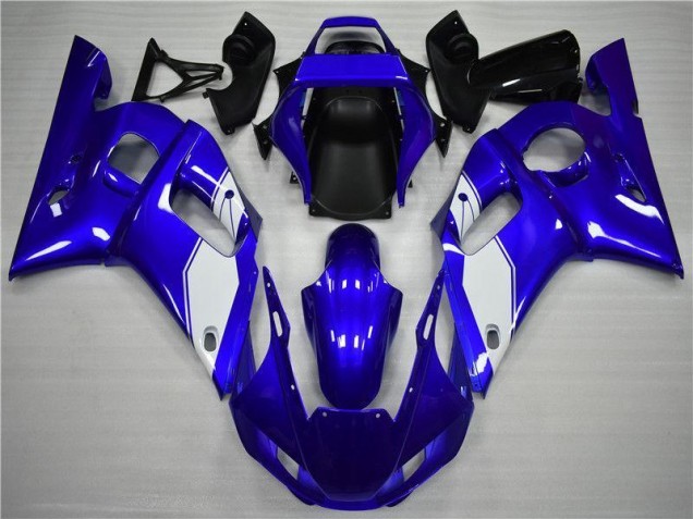 Billigste Weiß Blau Yamaha R6 1998-2002 Verkleidungen Billigste Weiß Blau Yamaha R6 1998-2002 Verkleidungen