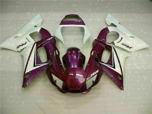 Billigste Lila Weiß Yamaha R6 1998-2002 Verkleidungen Billigste Lila Weiß Yamaha R6 1998-2002 Verkleidungen