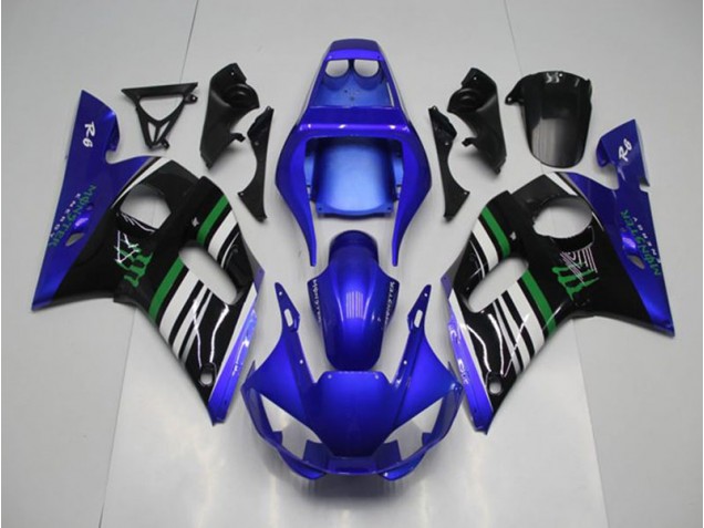 Billigste Blau Monster Yamaha R6 1998-2002 Verkleidungen