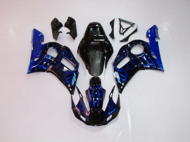 Billigste Blau Flamme Yamaha R6 1998-2002 Verkleidungen Billigste Blau Flamme Yamaha R6 1998-2002 Verkleidungen