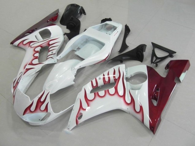 Billigste Rot Flamme Yamaha R6 1998-2002 Verkleidungen