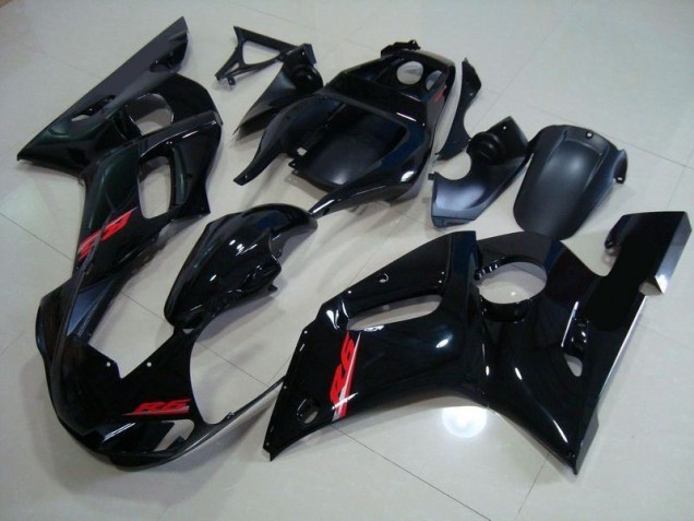 Billigste Glänzend Schwarz Rote Aufkleber Yamaha R6 1998-2002 Verkleidungen Billigste Glänzend Schwarz Rote Aufkleber Yamaha R6 1998-2002 Verkleidungen