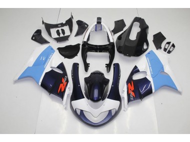 Billigste Blau Weiß Suzuki TL1000R 1998-2003 Vollverkleidung
