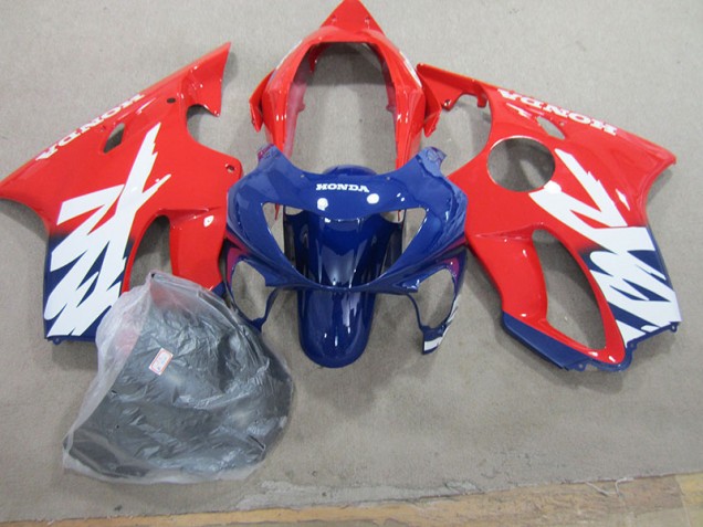 Billigste Blau Rot Honda CBR 600 F4 1999-2000 Verkleidungen Billigste Blau Rot Honda CBR 600 F4 1999-2000 Verkleidungen