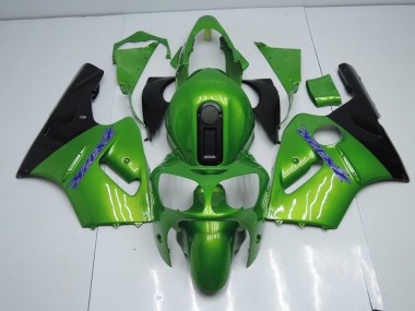 Billigste Grün und Schwarz Kawasaki ZX12R 2000-2001 Verkleidungen