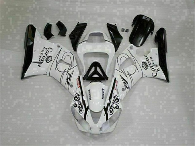 Billigste Weiß Yamaha R1 2000-2001 Vollverkleidung