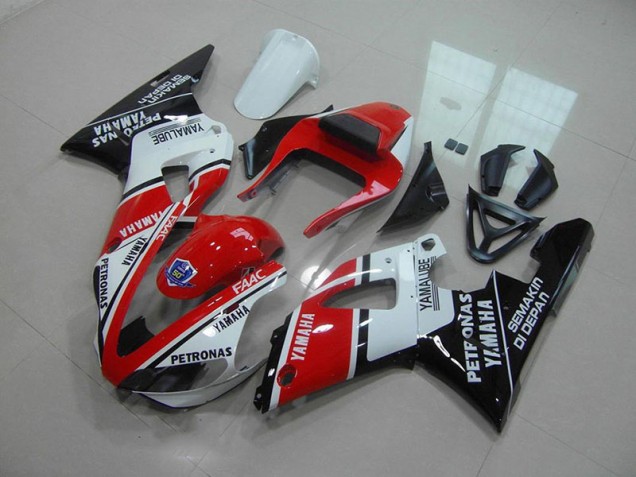 Billigste Rot Weiß Yamalube Yamaha R1 2000-2001 Verkleidungen