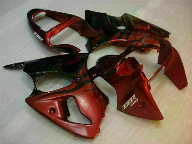 Billigste Rot Kawasaki ZX6R 2000-2002 Verkleidungen Billigste Rot Kawasaki ZX6R 2000-2002 Verkleidungen