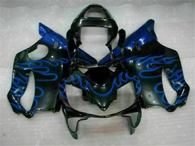 Billigste Blau Flammen Honda CBR 600 F4i 2001-2003 Verkleidungen