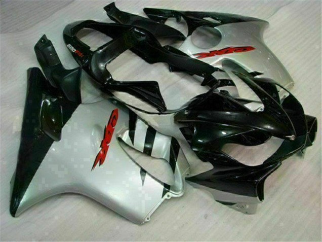 Billigste Schwarz Silber Honda CBR 600 F4i 2001-2003 Verkleidung