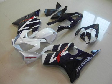 Billigste Schwarz Weißer F Sport Honda CBR 600 F4i 2001-2003 Verkleidungen