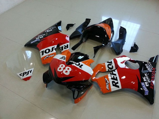 Billigste Rennen Repsol 88 Honda CBR 600 F4i 2001-2003 Verkleidungen