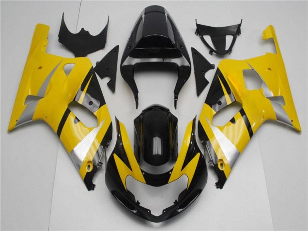 Billigste Gelb Schwarz Suzuki GSXR 600 / 750 K1 K2 K3 2001-2003 Verkleidung Billigste Gelb Schwarz Suzuki GSXR 600 / 750 K1 K2 K3 2001-2003 Verkleidung