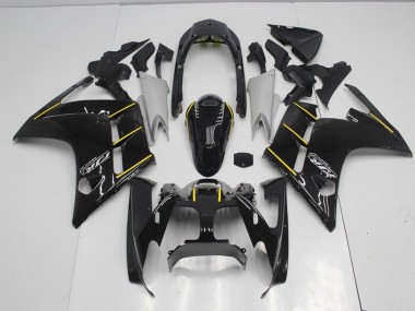 Billigste Schwarz Gelb Yamaha FJR 1300 2001-2005 Verkleidungen