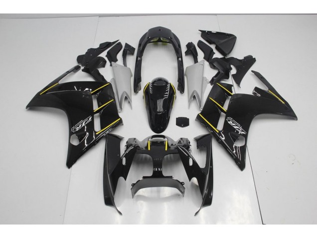 Billigste Schwarz Gelb Yamaha FJR 1300 2001-2005 Verkleidungen