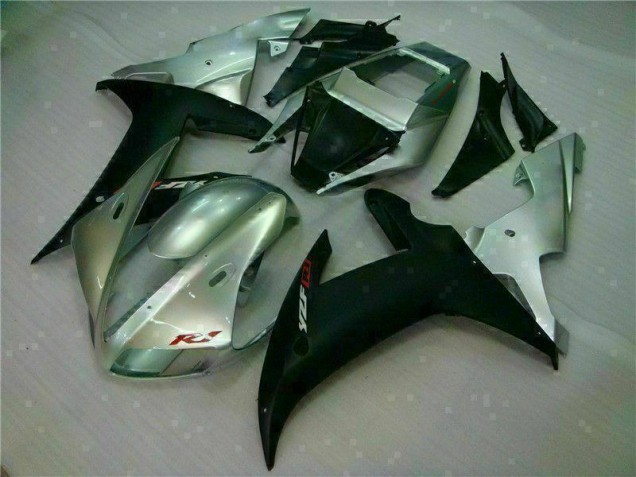 Billigste Silber Schwarz Yamaha R1 2002-2003 Verkleidungen