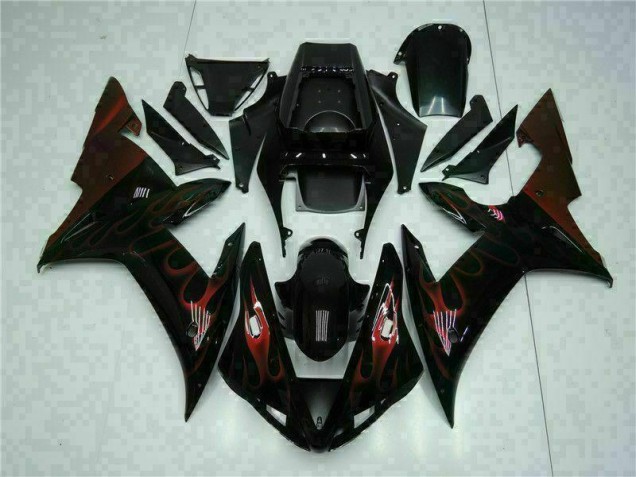 Billigste Schwarz Yamaha R1 2002-2003 VollVerkleidungen & Plastik Billigste Schwarz Yamaha R1 2002-2003 VollVerkleidungen & Plastik