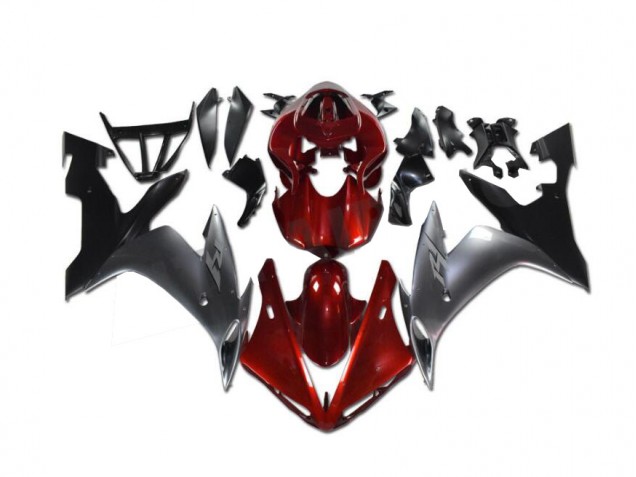 Billigste Rot Grau Schwarz Yamaha R1 2002-2003 Verkleidungen
