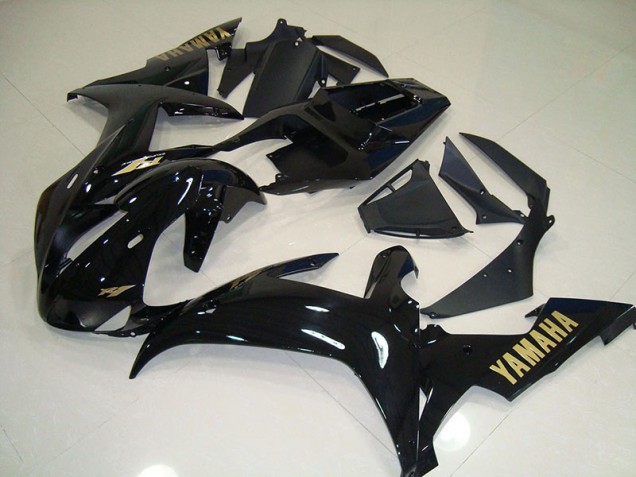 Billigste Schwarz Gold Yamaha R1 2002-2003 Verkleidungen
