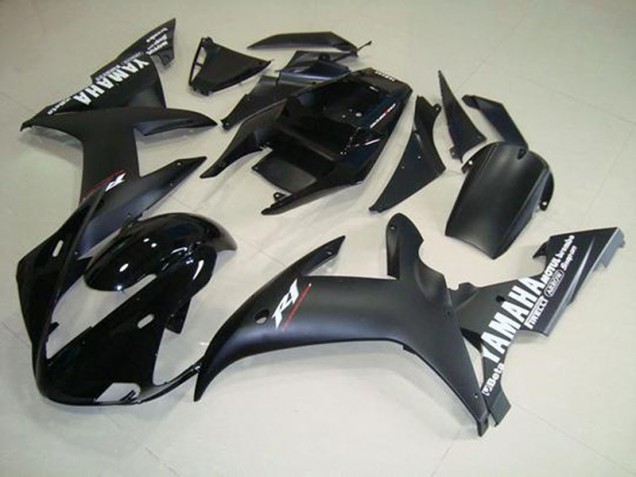 Billigste Matt SchwarzWeiß Yamaha R1 2002-2003 Verkleidungen Billigste Matt SchwarzWeiß Yamaha R1 2002-2003 Verkleidungen