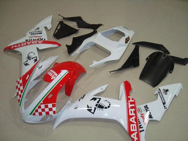 Billigste Rot Weiß Flag Yamaha R1 2002-2003 Verkleidungen
