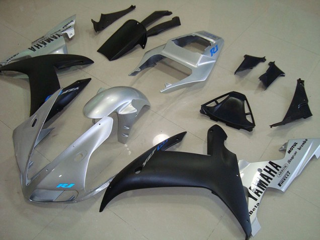 Billigste Silber Blau Yamaha R1 2002-2003 Verkleidungen Billigste Silber Blau Yamaha R1 2002-2003 Verkleidungen