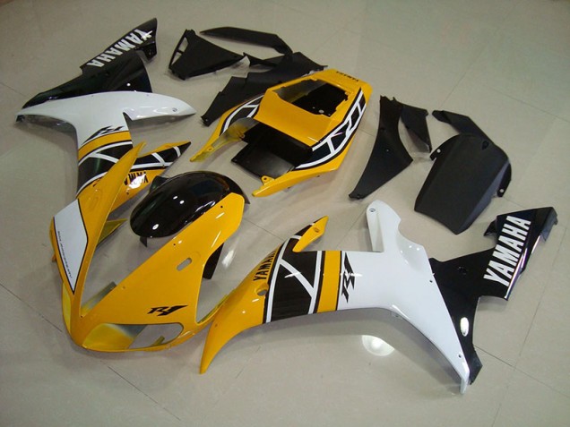 Billigste Gelb Anniversary Yamaha R1 2002-2003 Verkleidungen Billigste Gelb Anniversary Yamaha R1 2002-2003 Verkleidungen