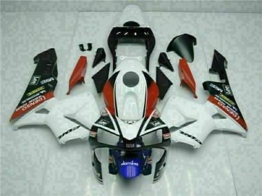 Billigste Weiß Blau Honda CBR 600 RR 2003-2004 Verkleidungen