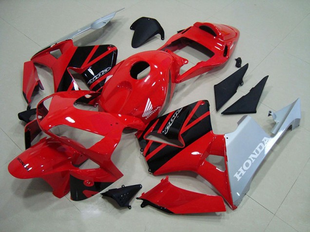 Billigste Rot Silber Honda CBR 600 RR 2003-2004 Verkleidungen