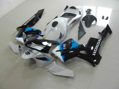 Billigste Weiß Schwarz Blau Honda CBR 600 RR 2003-2004 Verkleidung