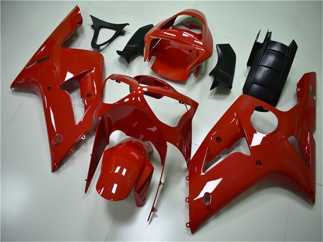 Billigste Rot Kawasaki ZX6R 2003-2004 Verkleidungen