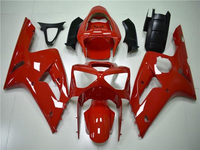 Billigste Rot Kawasaki ZX6R 2003-2004 Verkleidungen