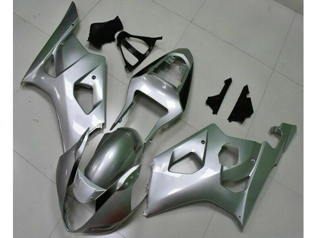 Billigste Silber Suzuki GSXR 1000 K3 2003-2004 Verkleidungen Komplett Sets Billigste Silber Suzuki GSXR 1000 K3 2003-2004 Verkleidungen Komplett Sets