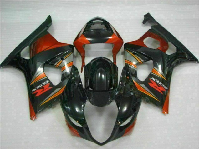 Billigste Schwarz Suzuki GSXR 1000 K3 2003-2004 Verkleidungen Komplett Sets Billigste Schwarz Suzuki GSXR 1000 K3 2003-2004 Verkleidungen Komplett Sets
