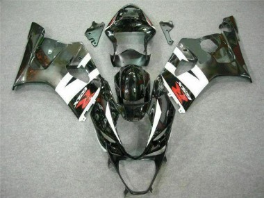 Billigste Weiß Schwarz Suzuki GSXR 1000 K3 2003-2004 Verkleidungen & Plastik
