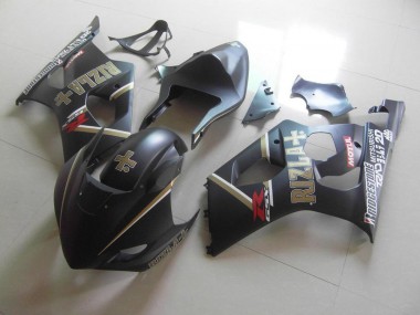 Billigste Matt Schwarzer Rizla Renn Suzuki GSXR 1000 K3 2003-2004 Verkleidungen