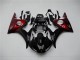 Billigste Schwarz Rot Yamaha R6 2003-2005 Verkleidungen