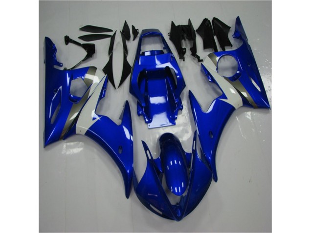 Billigste Blau Weiß Yamaha R6 2003-2005 Vollverkleidung Billigste Blau Weiß Yamaha R6 2003-2005 Vollverkleidung