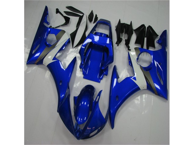 Billigste Blau Weiß Yamaha R6 2003-2005 Vollverkleidung Billigste Blau Weiß Yamaha R6 2003-2005 Vollverkleidung