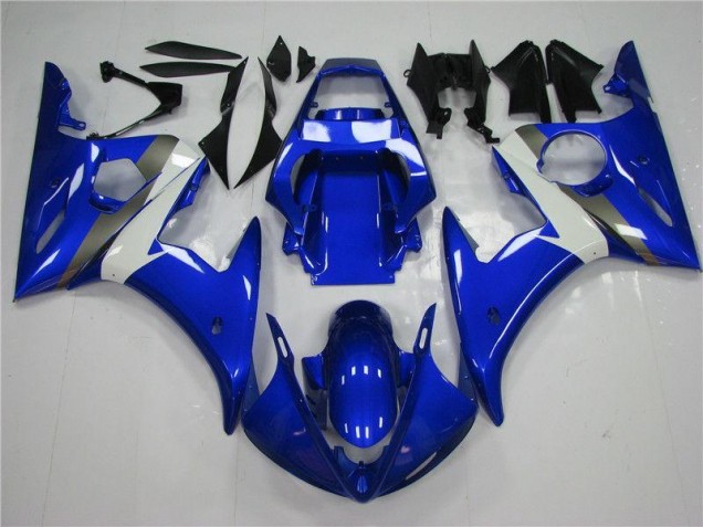 Billigste Blau Weiß Yamaha R6 2003-2005 Vollverkleidung Billigste Blau Weiß Yamaha R6 2003-2005 Vollverkleidung