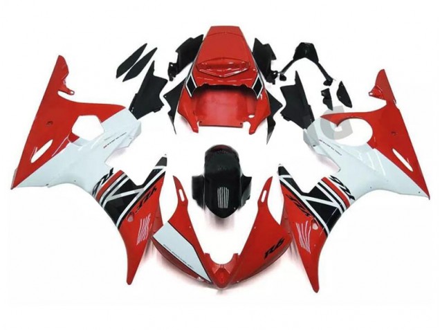 Billigste Rot Weiß Schwarz Yamaha R6 2003-2005 Vollverkleidung Billigste Rot Weiß Schwarz Yamaha R6 2003-2005 Vollverkleidung