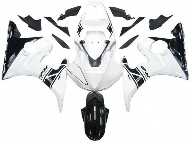 Billigste Schwarz Weißes Tribal Yamaha R6 2003-2005 Verkleidungen Billigste Schwarz Weißes Tribal Yamaha R6 2003-2005 Verkleidungen