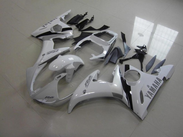 Billigste Weiß Und Grau Aufkleber Yamaha R6 2003-2005 Verkleidungen Billigste Weiß Und Grau Aufkleber Yamaha R6 2003-2005 Verkleidungen