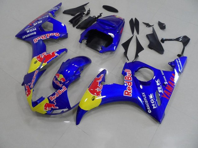 Billigste Rot Bull Yamaha R6 2003-2005 Verkleidungen Billigste Rot Bull Yamaha R6 2003-2005 Verkleidungen