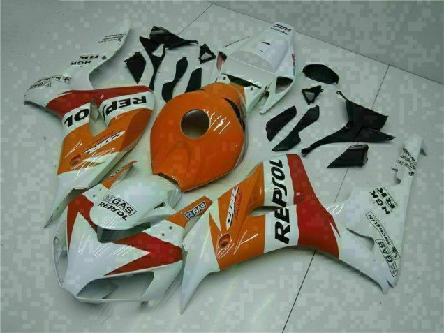 Billigste Orange Weiß Repsol Honda CBR 1000 RR 2004-2005 Verkleidungen