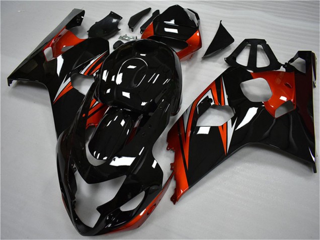 Billigste Orange Schwarz Suzuki GSXR 600 / 750 K4 2004-2005 Verkleidungen Billigste Orange Schwarz Suzuki GSXR 600 / 750 K4 2004-2005 Verkleidungen
