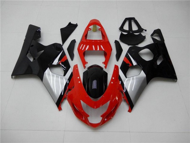 Billigste Rot Schwarz Suzuki GSXR 600 / 750 K4 2004-2005 Verkleidungen Billigste Rot Schwarz Suzuki GSXR 600 / 750 K4 2004-2005 Verkleidungen