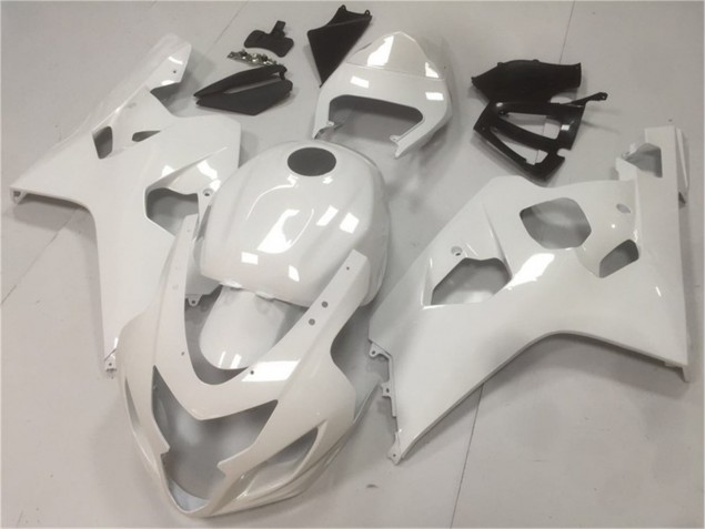 Billigste Glänzend Weiß Suzuki GSXR 600 / 750 K4 2004-2005 Verkleidungen Billigste Glänzend Weiß Suzuki GSXR 600 / 750 K4 2004-2005 Verkleidungen