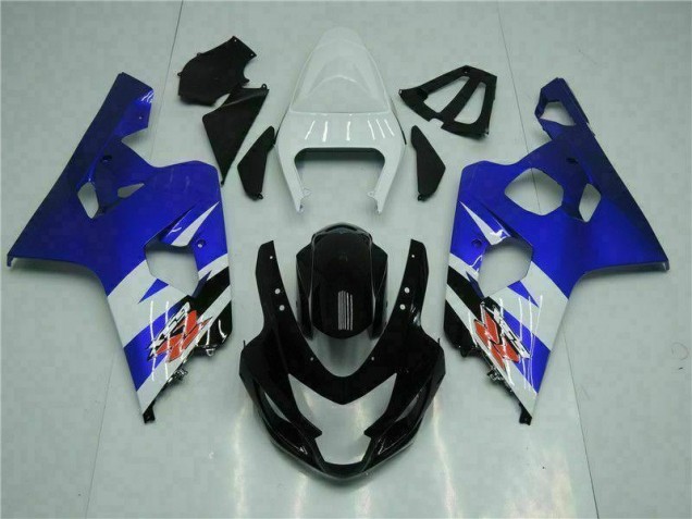 Billigste Blau Schwarz Suzuki GSXR 600 / 750 K4 2004-2005 Verkleidung