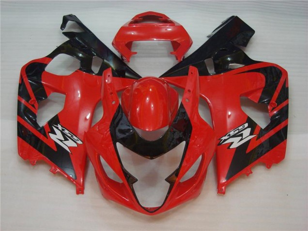 Billigste Rot Schwarz Suzuki GSXR 600 / 750 K4 2004-2005 Verkleidung